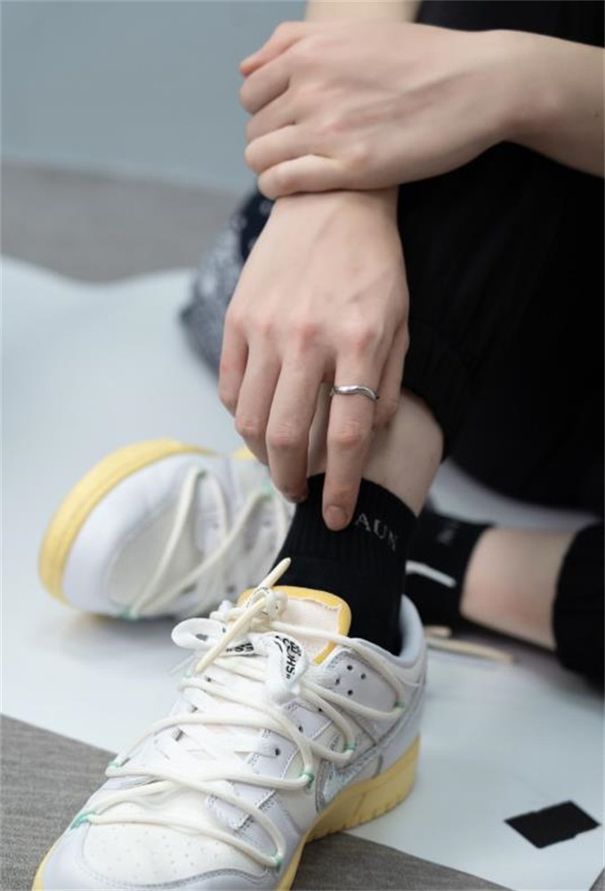나이키 x 오프화이트 덩크 로우 더 50 - 로트 1 DM1602-127 photo review